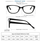 5 Pack Ladies Blue Light Reading Glasses Women Fashion Spring Hinge Readers